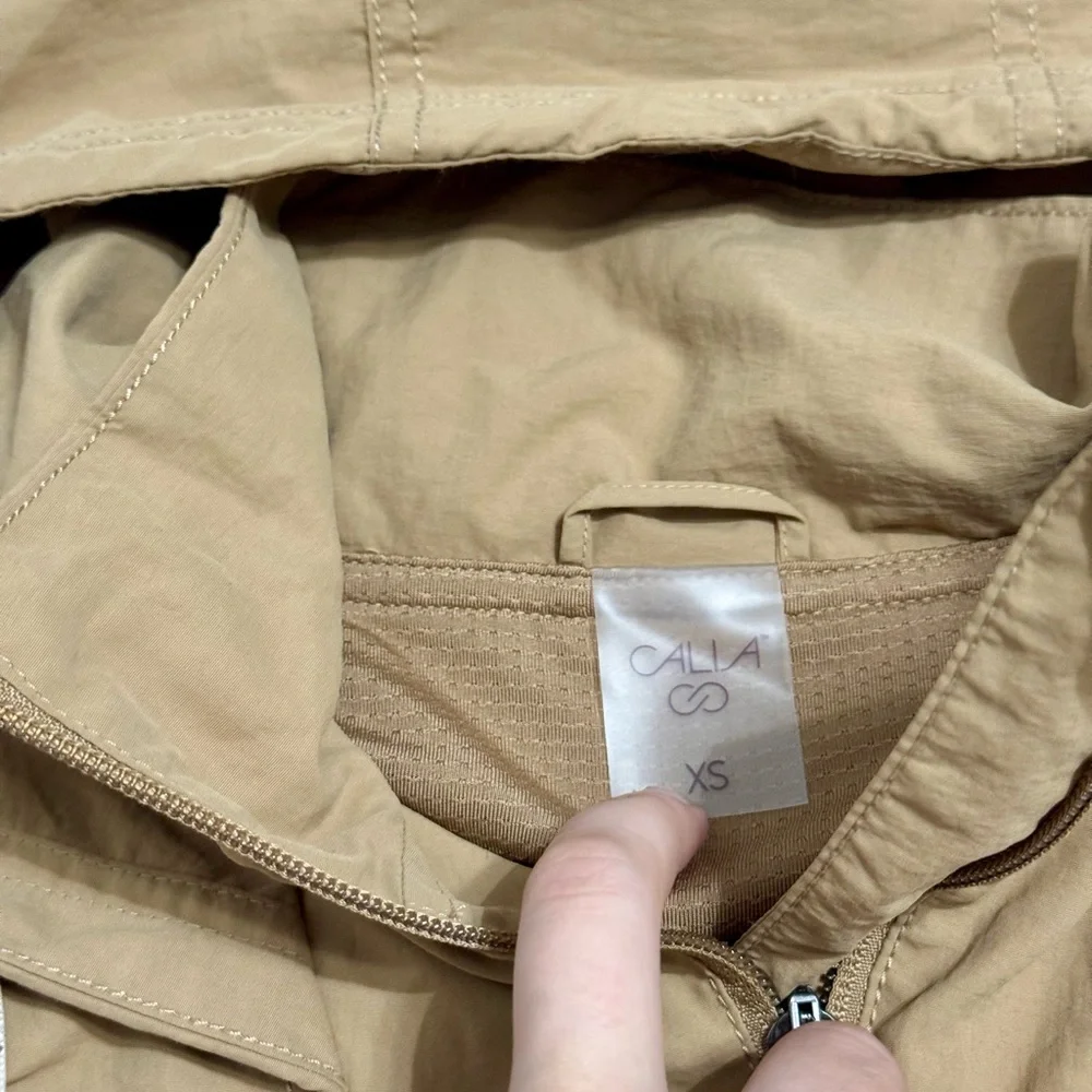 CALIA by Carrie Underwood Light Brown Utility Jacket - Picture 4 of 8